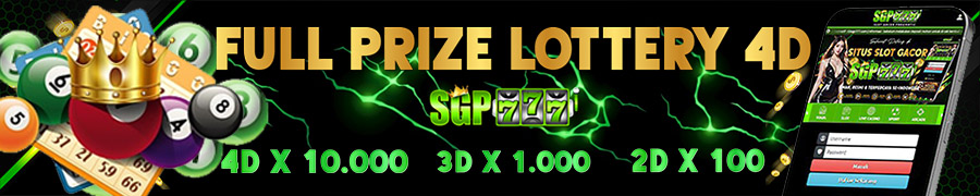 HADIAH TOGEL ONLINE TERBESAR SGP777